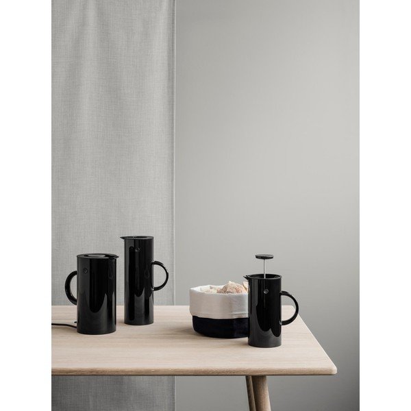 Melns plastmasas termosa kanna 1 l EM77 – Stelton-image-3