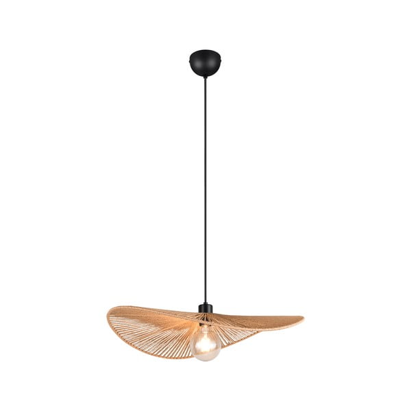 Matēti melna piekaramā lampa ø 58 cm Laurine – Trio-image-2