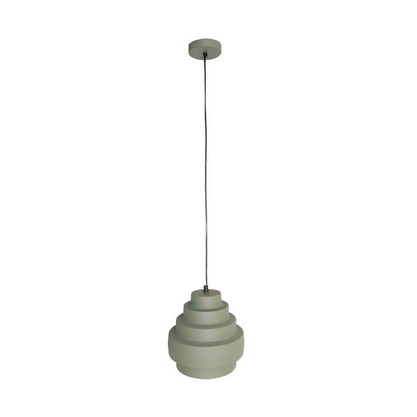 Zaļa piekaramā lampa ø 25 cm – Antic Line-image-2
