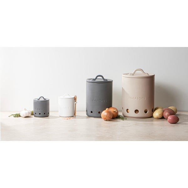 Keramikas konteiners kartupeļiem Essentials – Ladelle-image-3