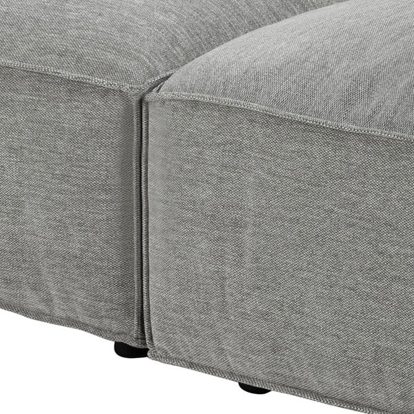 Gaiši pelēks dīvāna modulis Bonami Selection Fairfield, kreisais stūris-image-1