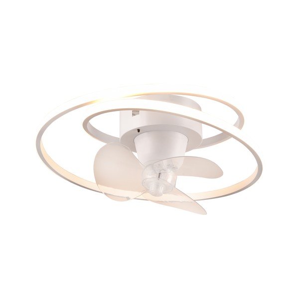 Matēti balta LED griestu lampa Umea – Reality-image-3