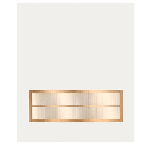 Dabīga toņa oša masīvkoka gultas galvgalis 195x70 cm Beyla – Kave Home-image-3
