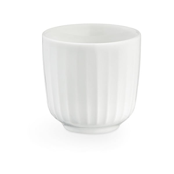 Balta porcelāna espreso krūze Kähler Design Hammershoi, 1 dl