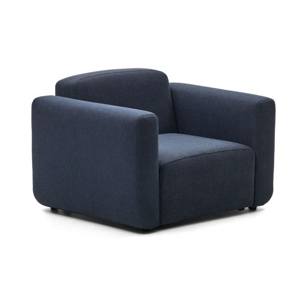 Tumši zils atpūtas krēsls Neom – Kave Home