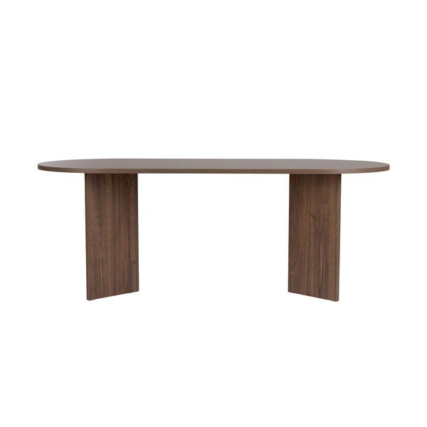 Ēdamgalds ar riekstkoka imitāciju 90x200 cm Sabella – Kalune Design