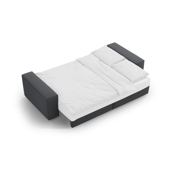 Tumši pelēks salokāms dīvāns 247 cm Jodie – Micadoni Home-image-4