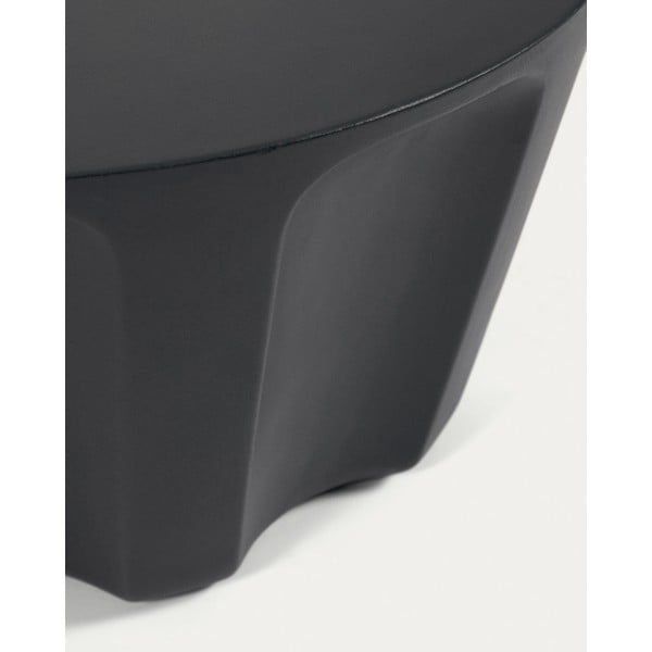 Betona apaļš dārza kafijas galdiņš ø 60 cm Vilandra – Kave Home-image-2