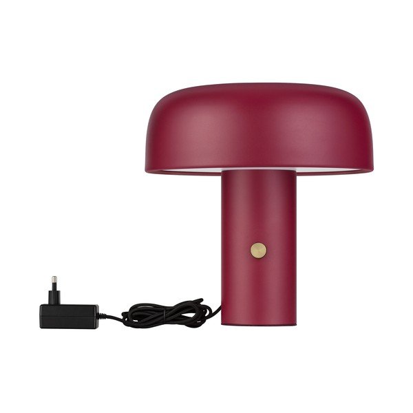 Bordo metāla LED galda lampa ar regulējamu spilgtumu (augstums 31 cm) Noelia – Nova Luce