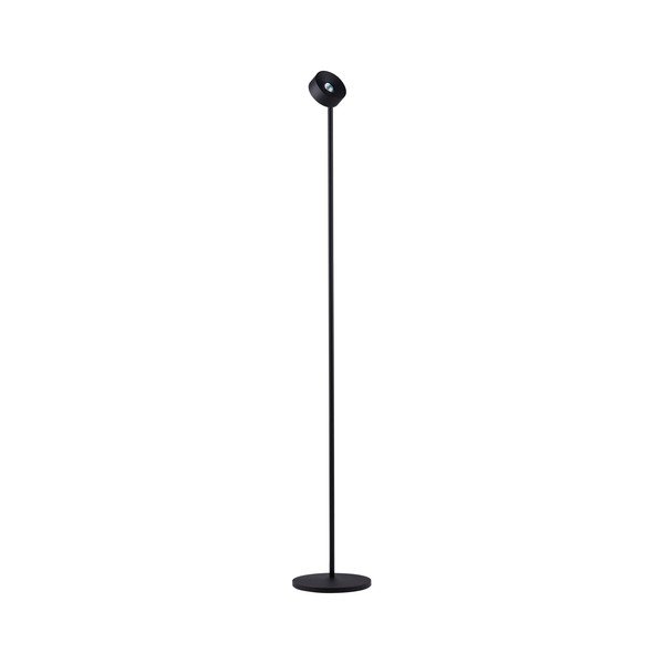 Matēti melna metāla LED stāvlampa ar saliekamu konstrukciju/ar regulējamu spilgtumu (augstums 121 cm) Irida – Nova Luce