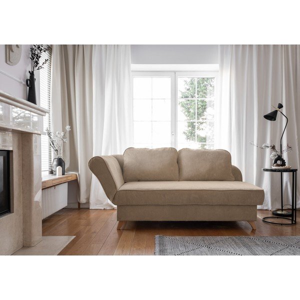 Pelēkbrūns velveta zvilnis (ar kreiso stūri) Chic Charlotte – Miuform-image-1