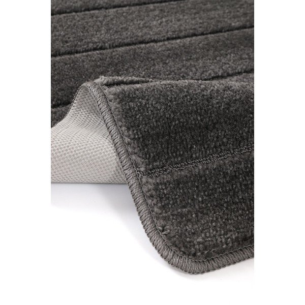 Antracīta pelēki vannas istabas paklājiņi (2 gab.) 50x80 cm Yeni Cizgli – Foutastic-image-3