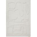 Gaiši pelēks vilnas paklājs 133x190 cm Morphic – Agnella