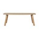 Ozola masīvkoka ēdamgalds 100x220 cm Tablo – WOOOD