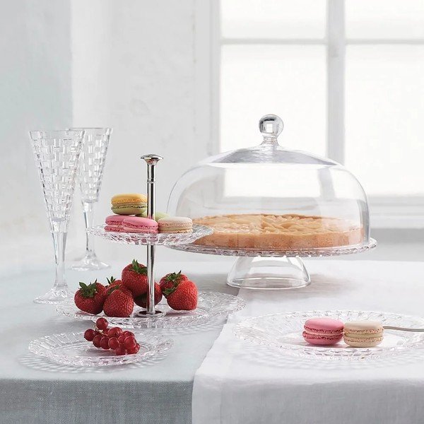 Divlīmeņu kristāla stikla statīvs Nachtmann Bossa Nova, ⌀ 23 cm-image-2