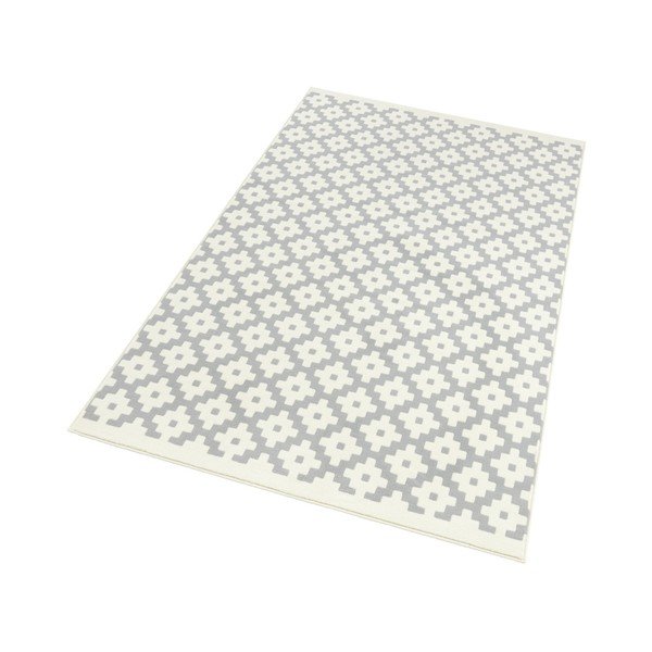 Krēmkrāsas un pelēks paklājs Hanse Home Celebration Lattice, 160 x 230 cm-image-2