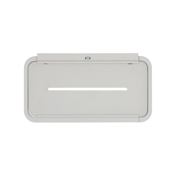 Balts vannasistabas plaukts Zone Rim, 22 x 11,4 cm-image-3