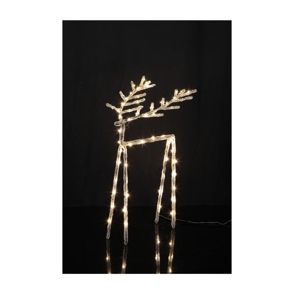 LED dekors brieža formā Best Season Icy Deer, 40 cm