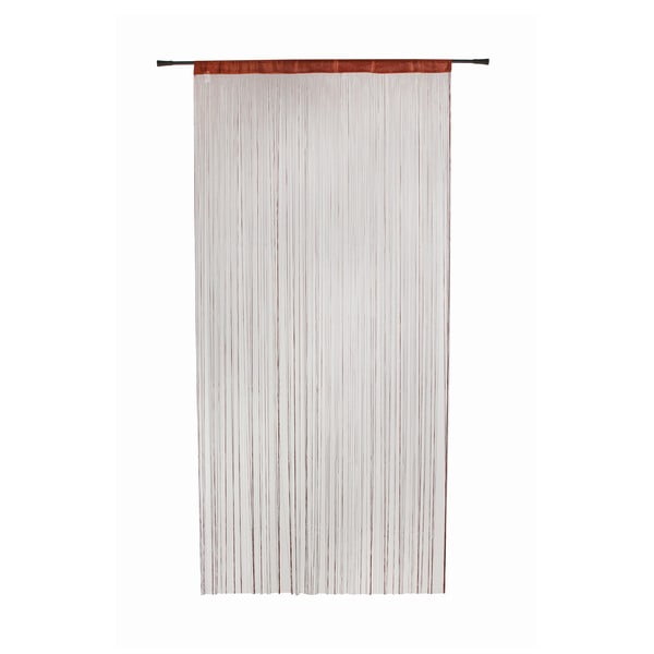 Brūns aizkars durvīm 100x200 cm String – Mendola Fabrics