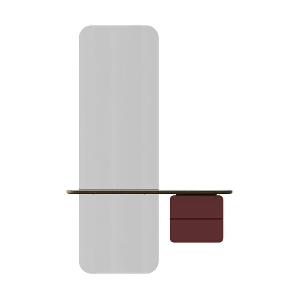 Sarkana/brūna priekšnama iekārta ar ozolkoka imitāciju One More Look – UMAGE-image-3