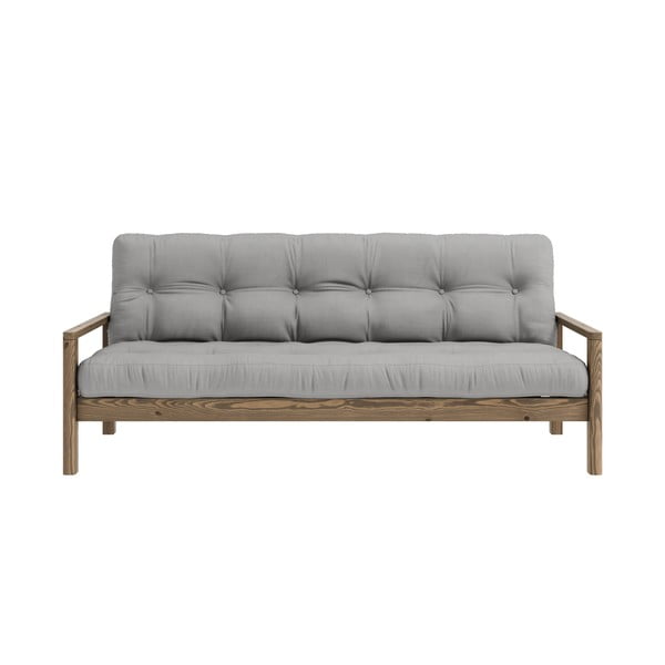 Pelēks salokāms dīvāns 205 cm Knob – Karup Design