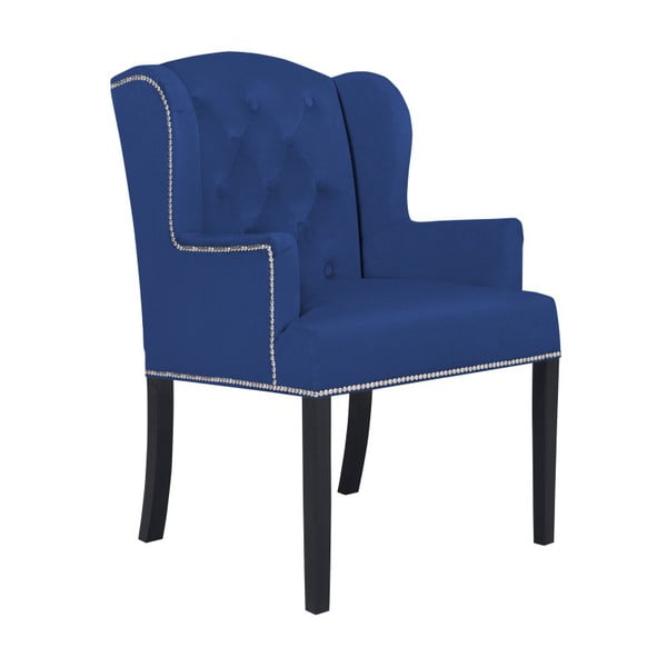 Tumši zils Cosmopolitan dizaina krēsls John