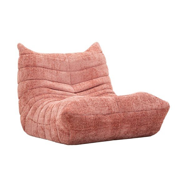 Rozā sēžammaiss no buklē auduma Mask – Mauro Ferretti