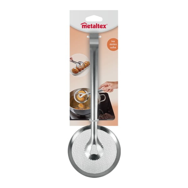 Nerūsējošā tērauda cepšanas knaibles Metaltex Tongs-image-3