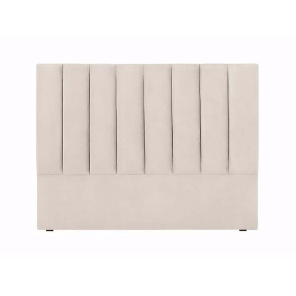 Krēmkrāsas gultas galvgalis Cosmopolitan Design Los Angeles, platums 140 cm-image-2