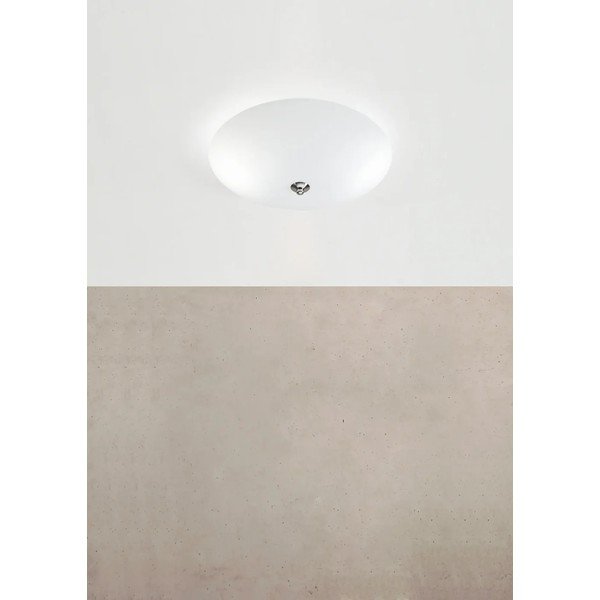 Balta griestu lampa ar stikla abažūru ø 39 cm Platillo – Markslöjd-image-1