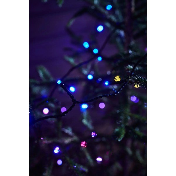 Zaļa LED gaismiņu virtene Markslöjd Sken Multi, 80 gaismiņas, garums 13 m-image-1
