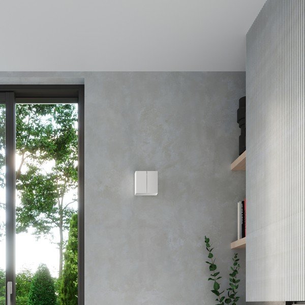 Balta sienas lampa Split – Sollux-image-1
