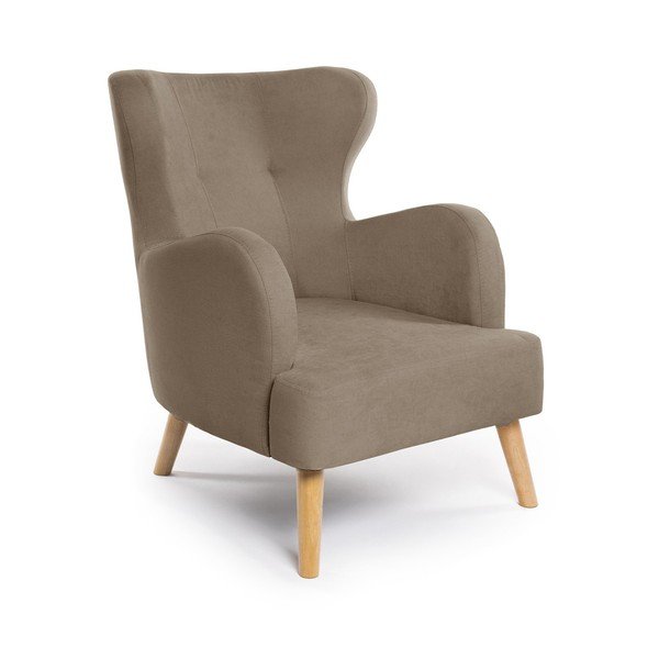 Bēšs atpūtas krēsls ar atzveltni Noemye – Bonami Selection