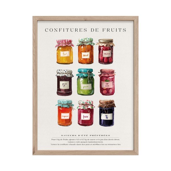 Glezna 30x40 cm Confitures – Styler