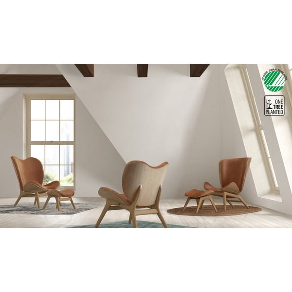 Oranžs kāju soliņš A Conversation Piece – UMAGE-image-1