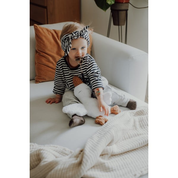 Balta miega rotaļlieta Goose – Malomi Kids-image-3