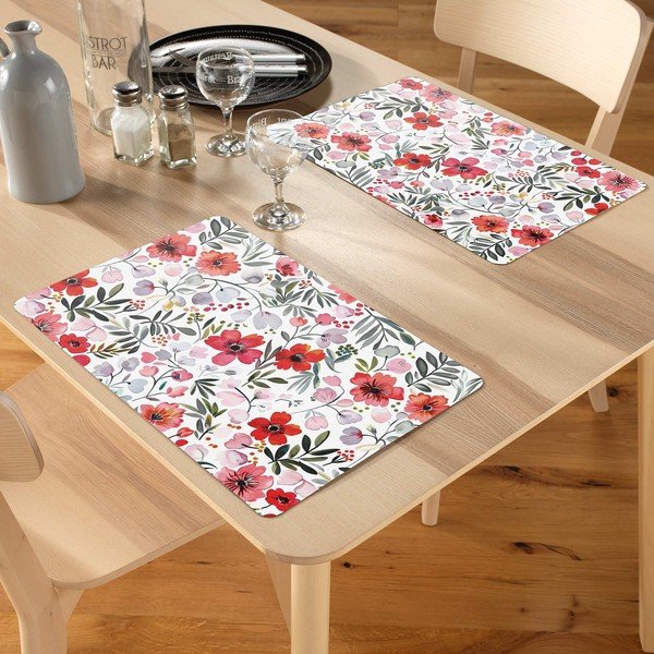 Plastmasas galda paliktnis 44x28,5 cm Jolie Fleur – douceur d'intérieur-image-1