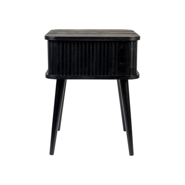 Melns naktsskapītis ar oškoka imitāciju Barbier – Zuiver