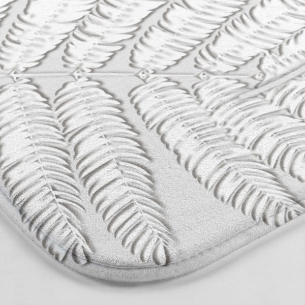 Gaiši pelēks vannas istabas paklājiņš tualetei 45x45 cm Amber – douceur d'intérieur-image-2