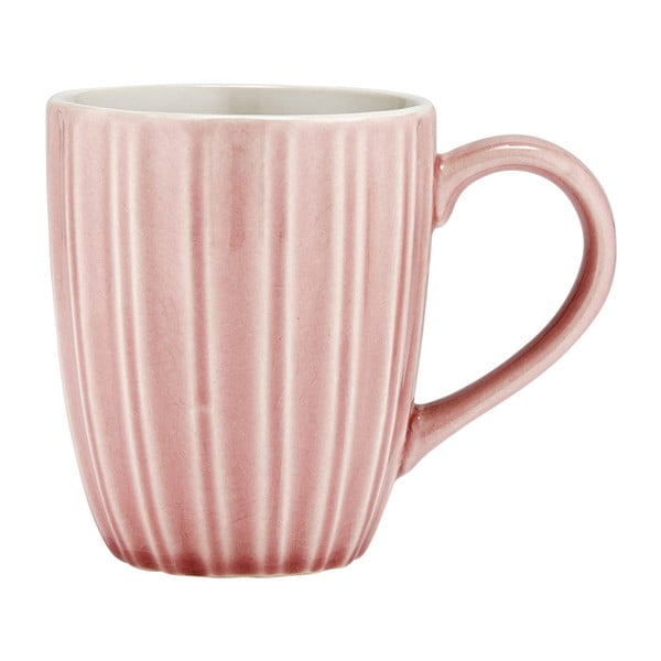Ladelle Mia rozā keramikas krūze, 300 ml
