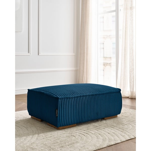 Zils velveta kāju soliņš Chelsea – Bobochic Paris-image-1