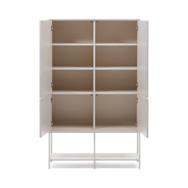 Balts skapītis 98x160 cm Vedrana – Kave Home-image-3