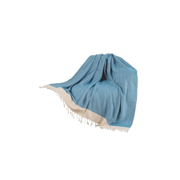 Tirkīzzils pleds 150x200 cm Baliksirti – Mijolnir