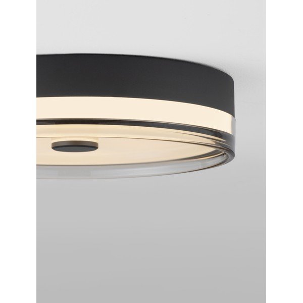 Matēti melna tērauda LED griestu lampa ar regulējamu spilgtumu Helios – Nova Luce-image-4