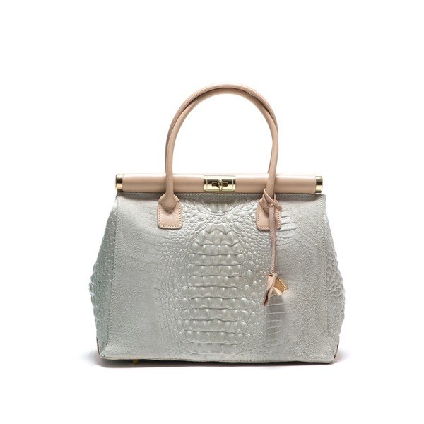 Ādas rokassoma Anna Luchini 825 Beige
