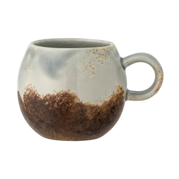 Brūna/krēmkrāsas keramikas krūze 280 ml Paula – Bloomingville