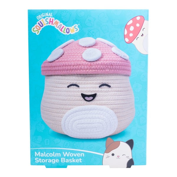 Bēšs tekstila bērnu rotaļlietu grozs ø 23x22 cm Fizz Malcolm – SQUISHMALLOWS-image-4