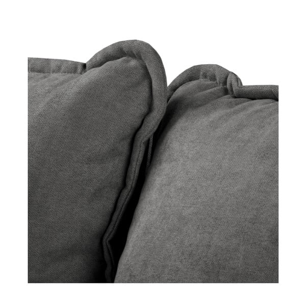Tumši pelēks stūra dīvāns (kreisais stūris) Beata – Ropez-image-1