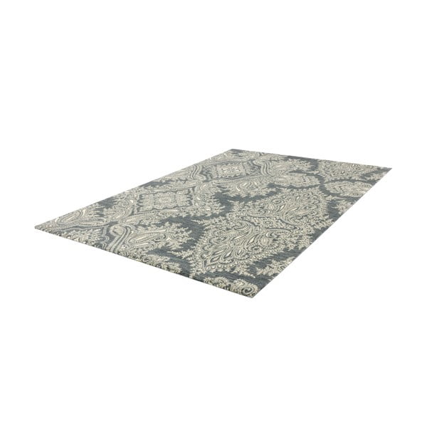 Pelēks vilnas paklājs 170x240 cm Jolene graphite – Agnella-image-4