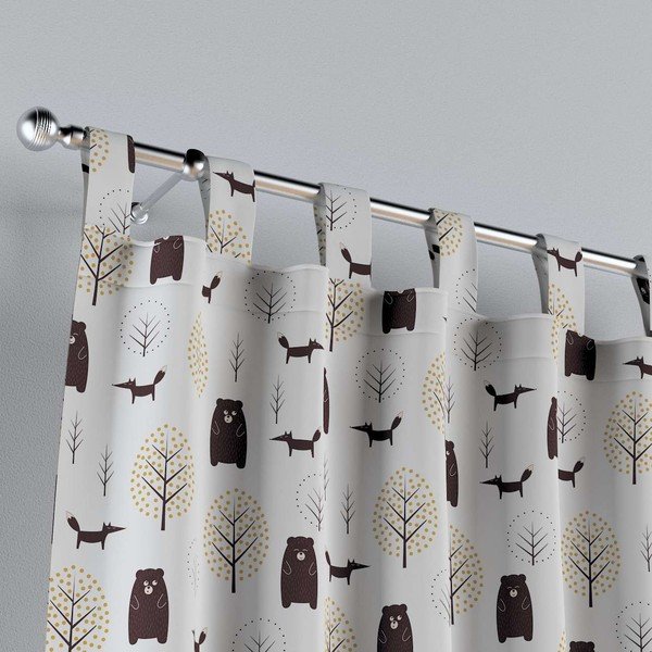 Bērnu aizkars 260x130 cm Magic Collection – Yellow Tipi-image-4